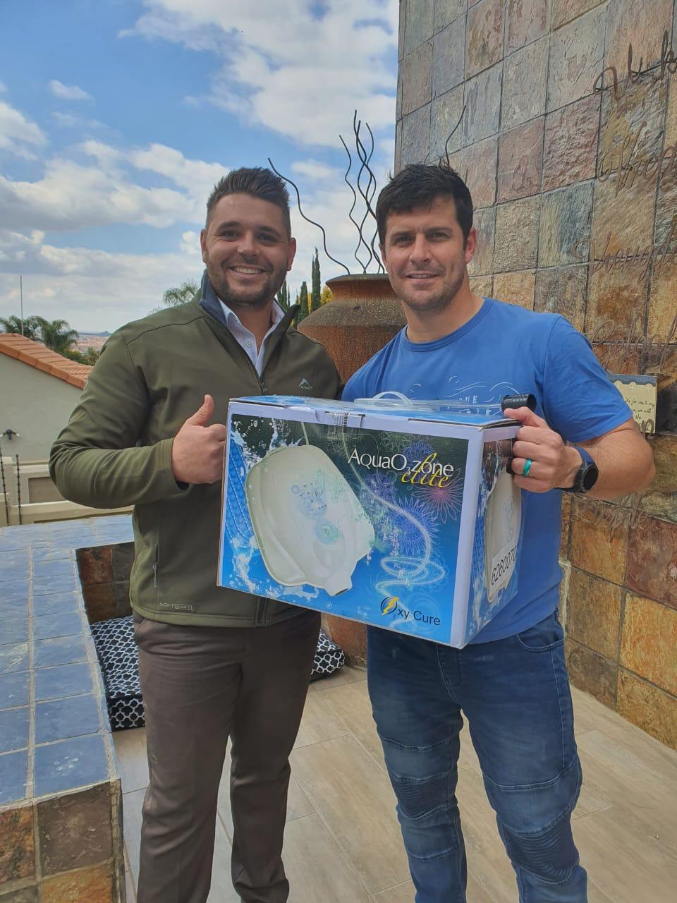 Morné Steyn (Rugby player) - Aqua Ozone Morné Steyn